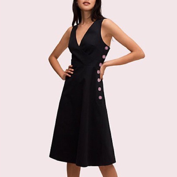 Nwt Kate Spade Scallop Jacquard Midi Dress